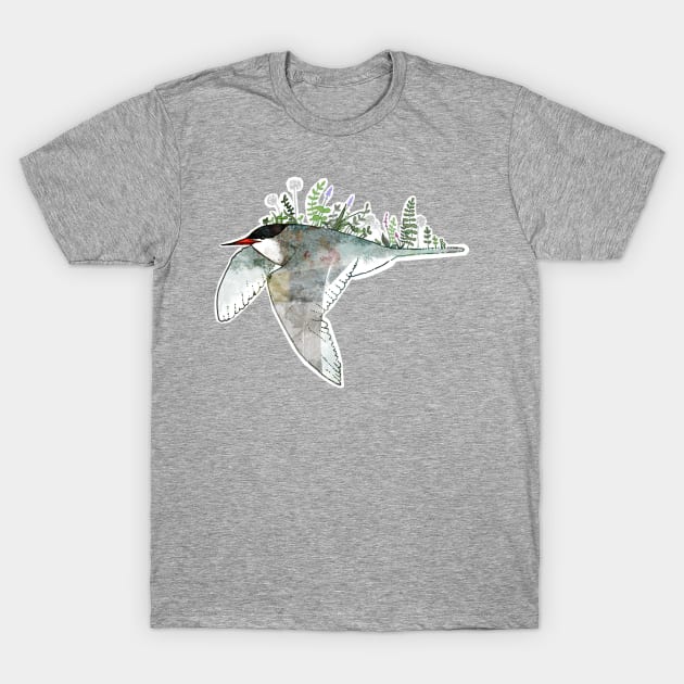 Arctic Tern T-Shirt by KatherineBlowerDesigns